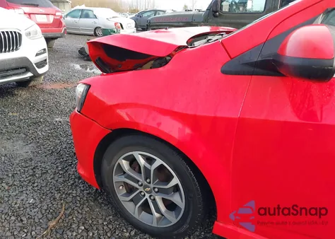 2017 Chevrolet Sonic Lt Auto from USA, damaged, VIN 1G1JD6SG0H4177277